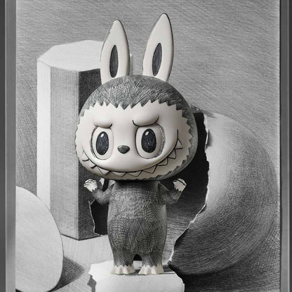 Labubu Stunning MEGA 400% Sketch Collectible Figure