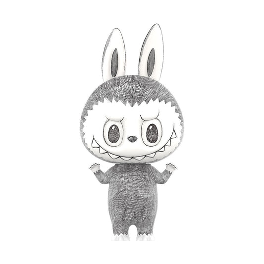 Stunning MEGA LABUBU 400% Sketch Collectible Figure