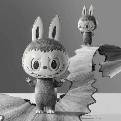 Labubu Stunning MEGA 400% Sketch Collectible Figure