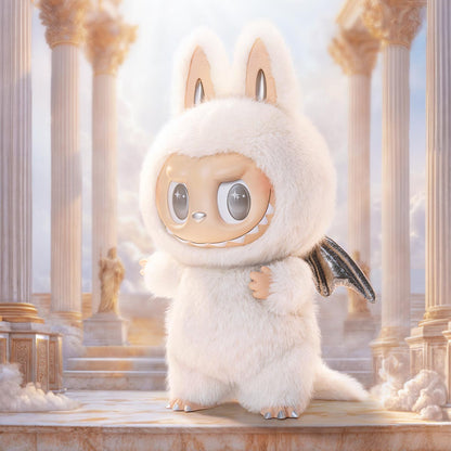 Labubu Enchanting Vinyl Face Doll - The Monsters: Angel in Clouds Edition