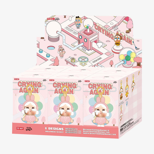 CRYBABY Crying Again Series - Adorable Vinyl Face Plush Mystery Box