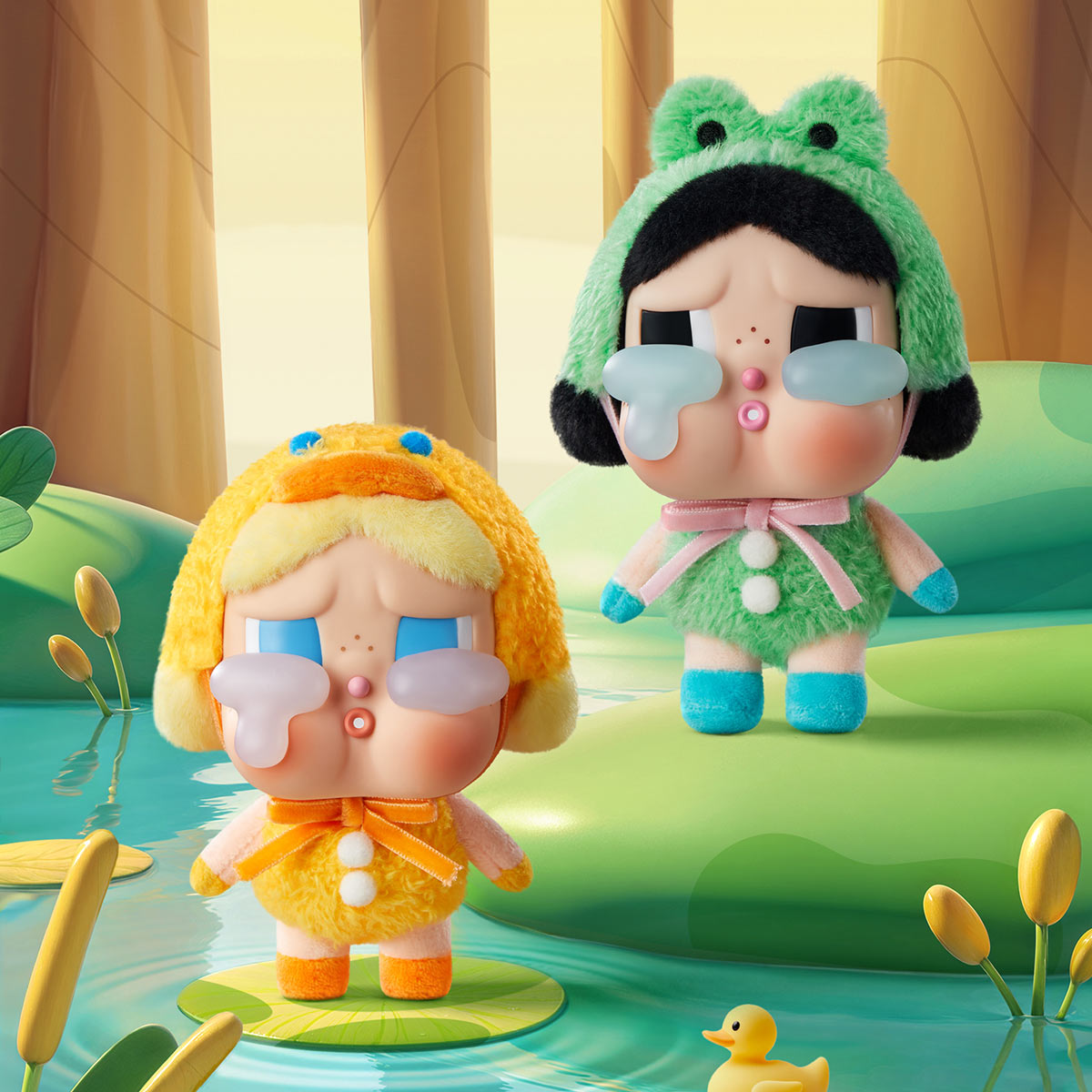CRYBABY Crying Again Series - Adorable Vinyl Face Plush Mystery Box