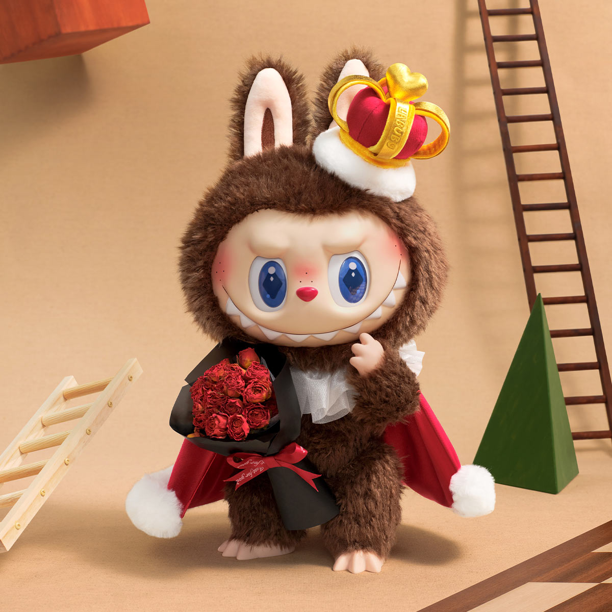 THE MONSTERS Let's Checkmate Series - Adorable Vinyl Plush Doll