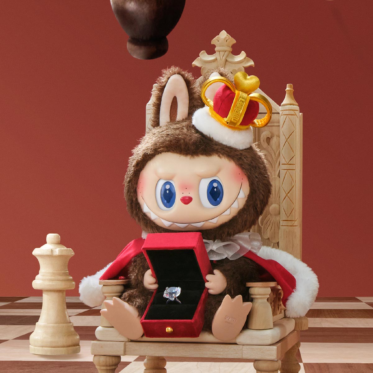 THE MONSTERS Let's Checkmate Series - Adorable Vinyl Plush Doll