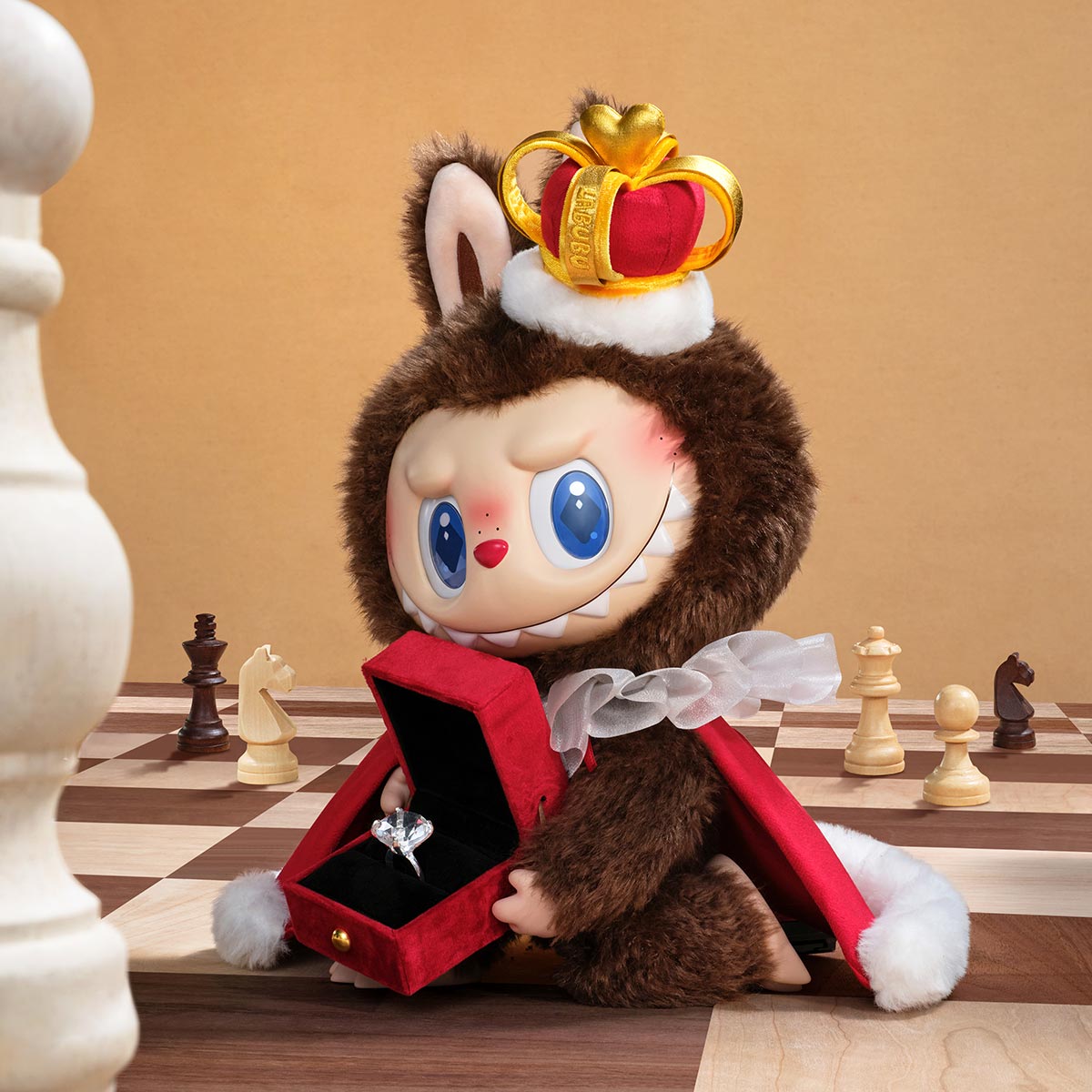THE MONSTERS Let's Checkmate Series - Adorable Vinyl Plush Doll