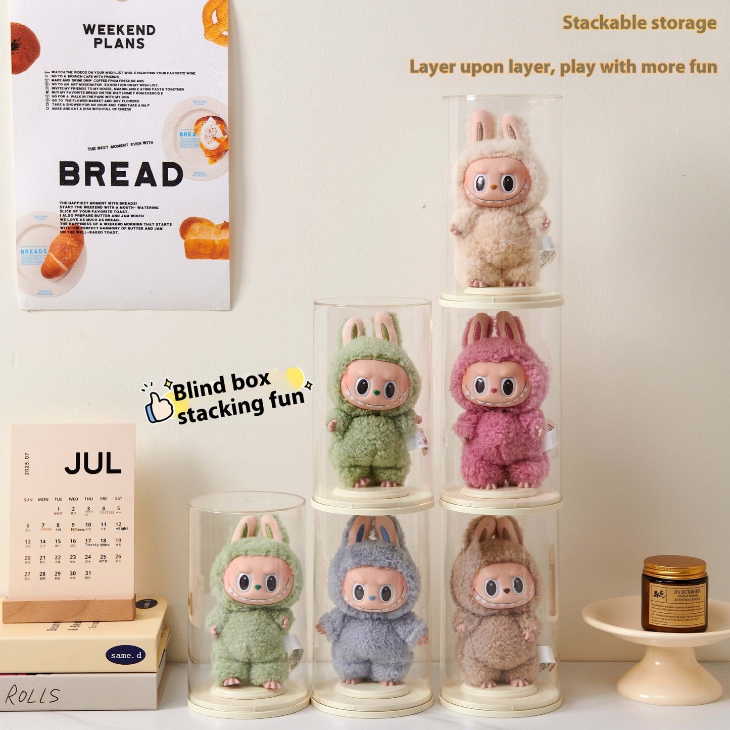 Labubu Blind Box Storage Display Stand Storage