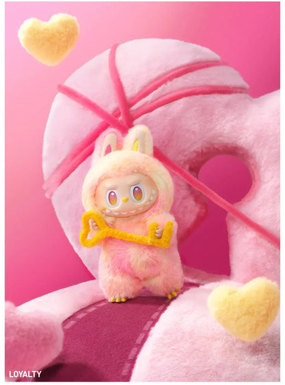 Labubu Big into Energy Series – Loyalty (Orangey Pink) Vinyl Plush Pendant