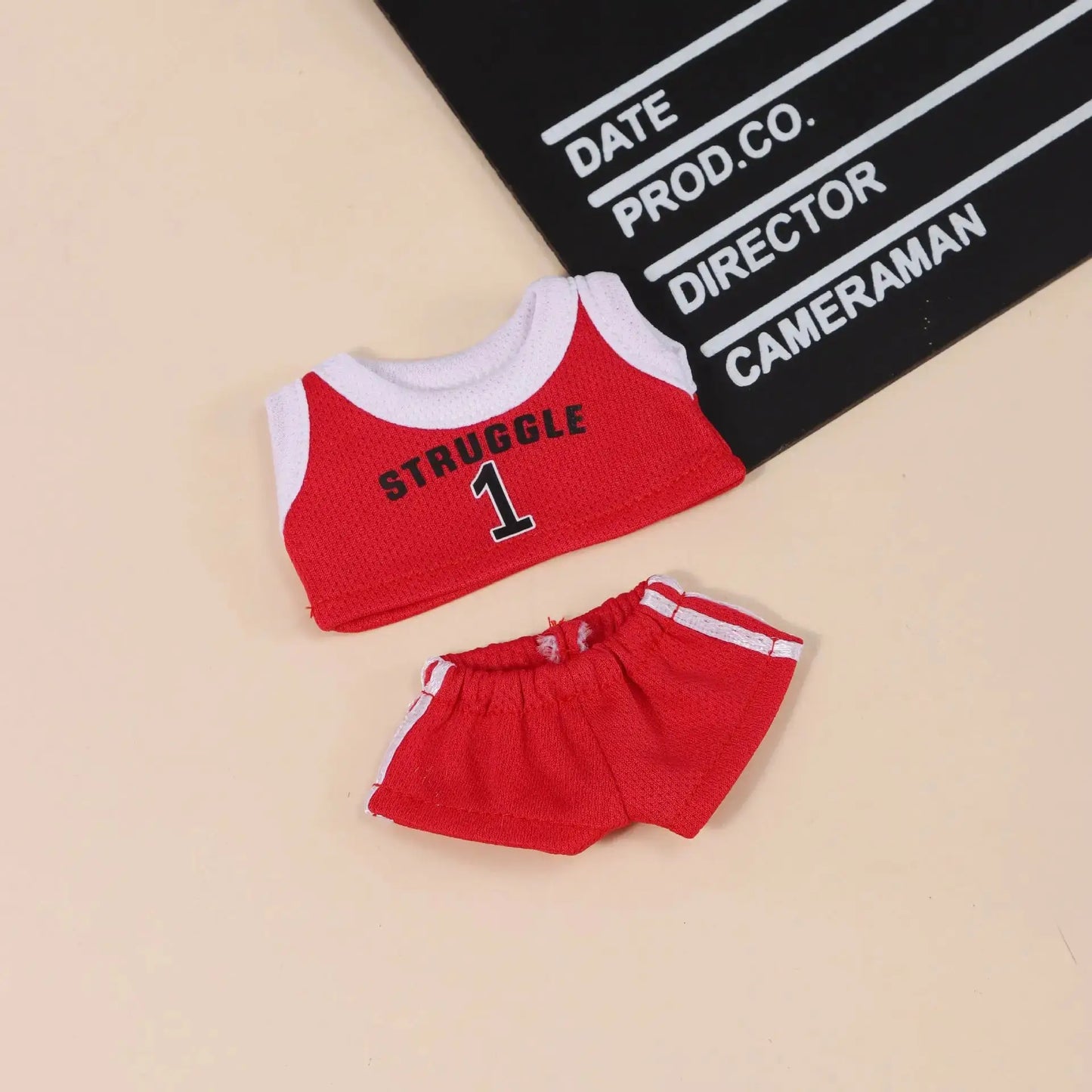 Clothes and Accessories 17cm - Basketball Style Handmade Sports Outfit