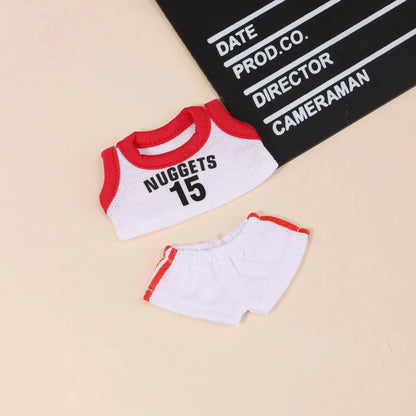 Clothes and Accessories 17cm - Basketball Style Handmade Sports Outfit
